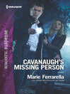 Cover image for Cavanaugh's Missing Person